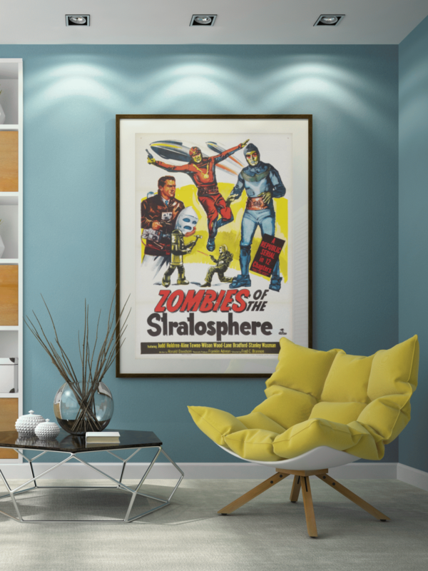 XXL Kinoposter Zombies aus der Stratosphäre