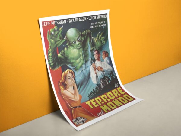 B-Movie Filmplakat Terrore su mondo - Retro Filmplakat