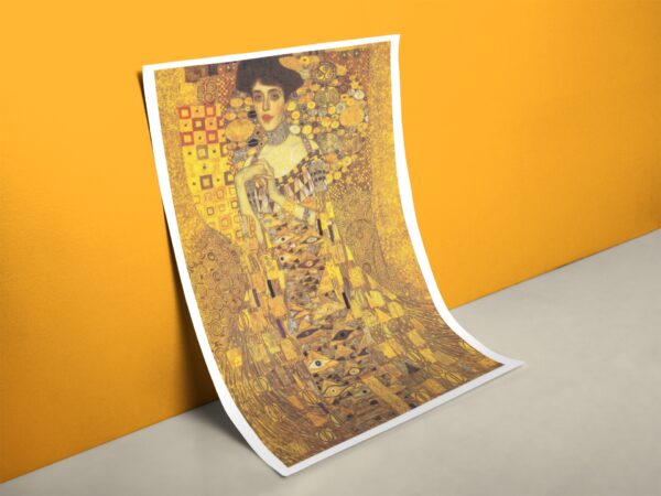 Gustav Klimt Kunstdruck Adele- Reprint Poster