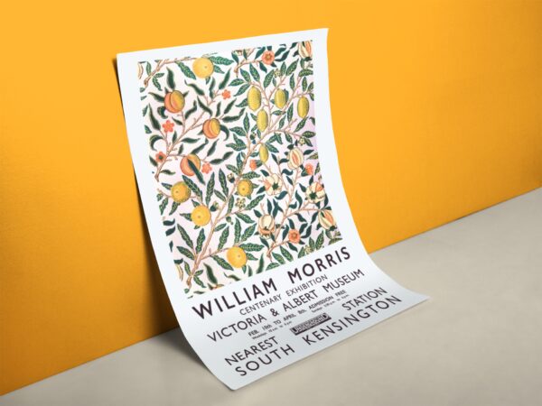 William Morris Ausstellung Poster - Reprint Wandbild Poster