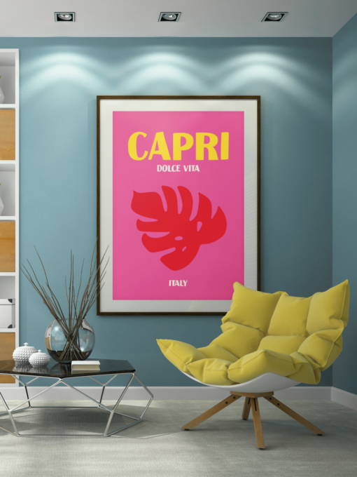 XXL Reiseposter von Capri