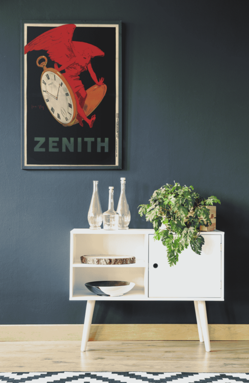 Zenith Wandbild Werbung