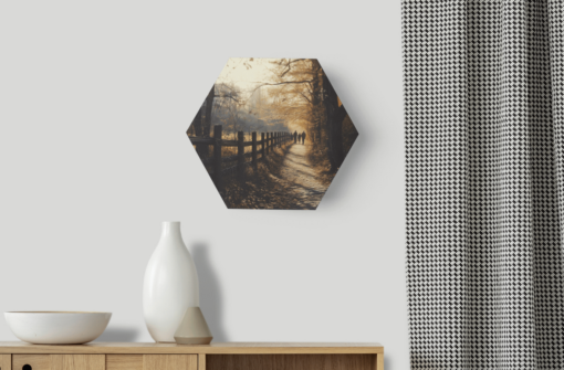 Hexagon Bild Herbst