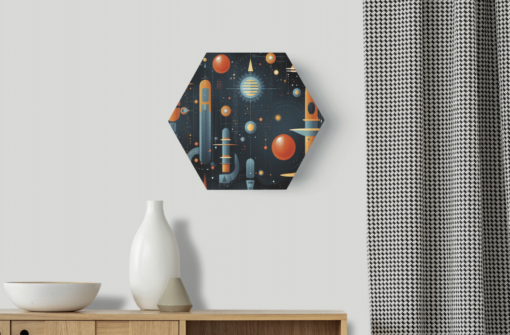 Science Fiction Wandbild