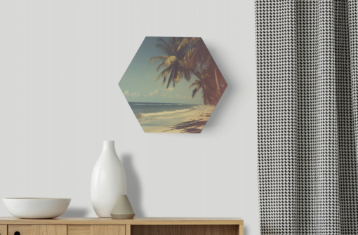 Miami Beach Hexagon Bild